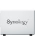 NAS SYNOLOGY DiskStation DS223J, Realtek RTD1619B, 1GB RAM, 2 Unitati de stocare suportate, Gray