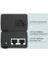 Injector PoE TP-LINK TL-POE160S, Gigabit, 30W, Plug and Play, Black