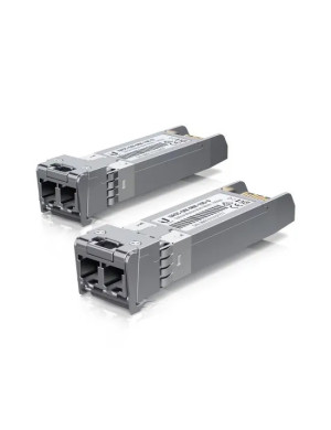 Module SFP+ Ubiquiti UFiber, multi-mode, conector LC, TX:850nm, RX:850nm, 300m, 10Gbps - UACC-OM-MM-10G-D-2