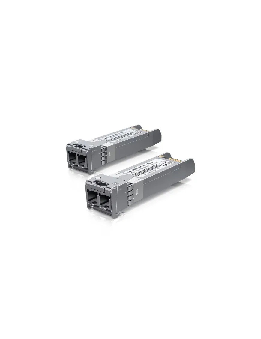 Module SFP+ Ubiquiti UFiber, multi-mode, conector LC, TX:850nm, RX:850nm, 300m, 10Gbps - UACC-OM-MM-10G-D-2