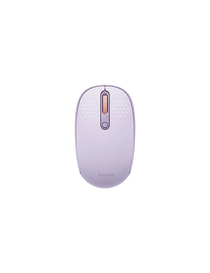 Mouse wireless BASEUS F01B, 1600 dpi, Optic, Purple