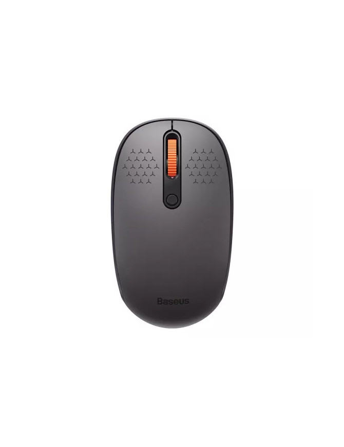 Mouse wireless BASEUS F01B, 1600 dpi, Optic, Gray