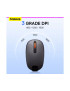 Mouse wireless BASEUS F01B, 1600 dpi, Optic, Gray