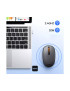 Mouse wireless BASEUS F01B, 1600 dpi, Optic, Gray