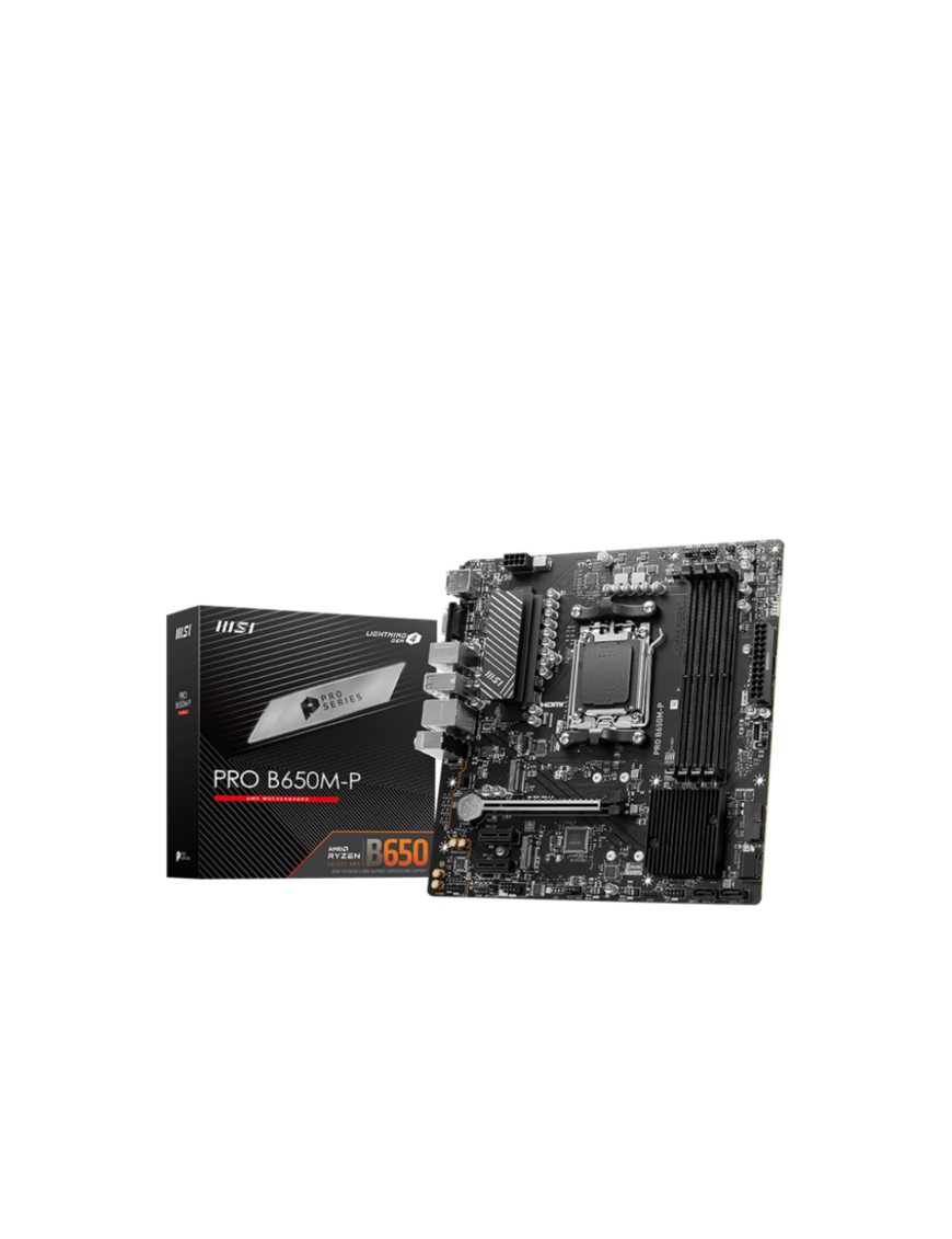 MSI PRO B650M-P plăci de bază AMD B650 Mufă AM5 micro-ATX