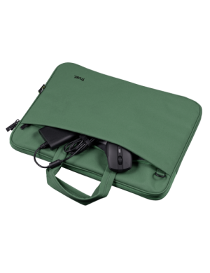 Geanta laptop TRUST Bologna Bag ECO TR-24450, 16", Verde
