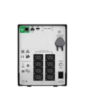UPS APC Smart SMC1500IC 1500VA Line-Interactive cu LCD și 8 prize IEC C13