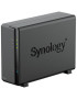 NAS SYNOLOGY DiskStation DS124, Realtek RTD1619B, 1GB RAM, O Unitate de stocare suportata, Black