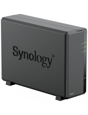 NAS SYNOLOGY DiskStation DS124, Realtek RTD1619B, 1GB RAM, O Unitate de stocare suportata, Black