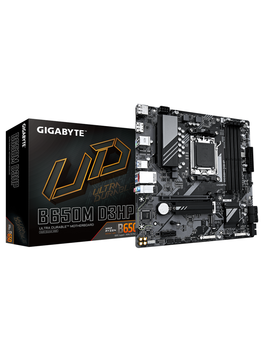 GIGABYTE B650M D3HP plăci de bază AMD B650 Mufă AM5 micro-ATX