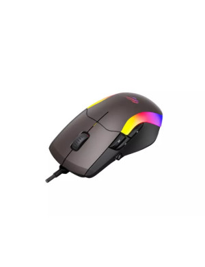 Mouse gaming cu fir HAVIT MS959S, 8000 DPI, RGB, negru