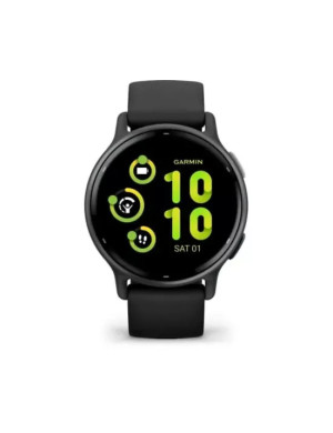 Smartwatch GARMIN Vivoactive 5 010-02862-10, Android/iOS, 42.2 mm, Bluetooth/GPS, Silicon, Black/Slate