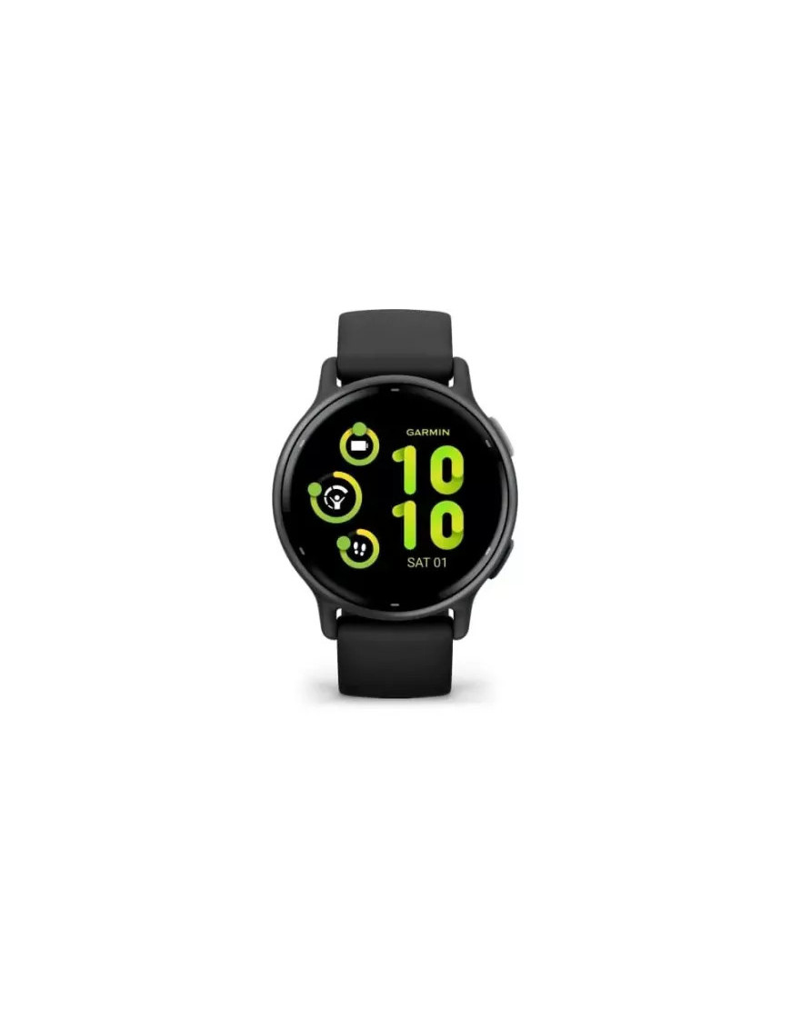Smartwatch GARMIN Vivoactive 5 010-02862-10, Android/iOS, 42.2 mm, Bluetooth/GPS, Silicon, Black/Slate