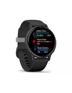 Smartwatch GARMIN Vivoactive 5 010-02862-10, Android/iOS, 42.2 mm, Bluetooth/GPS, Silicon, Black/Slate