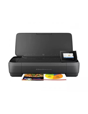 Multifunctionala HP OfficeJet 250 Mobile CZ992A, All-in-One, InkJet, Color, A4, Wi-Fi, Portabila, Negru