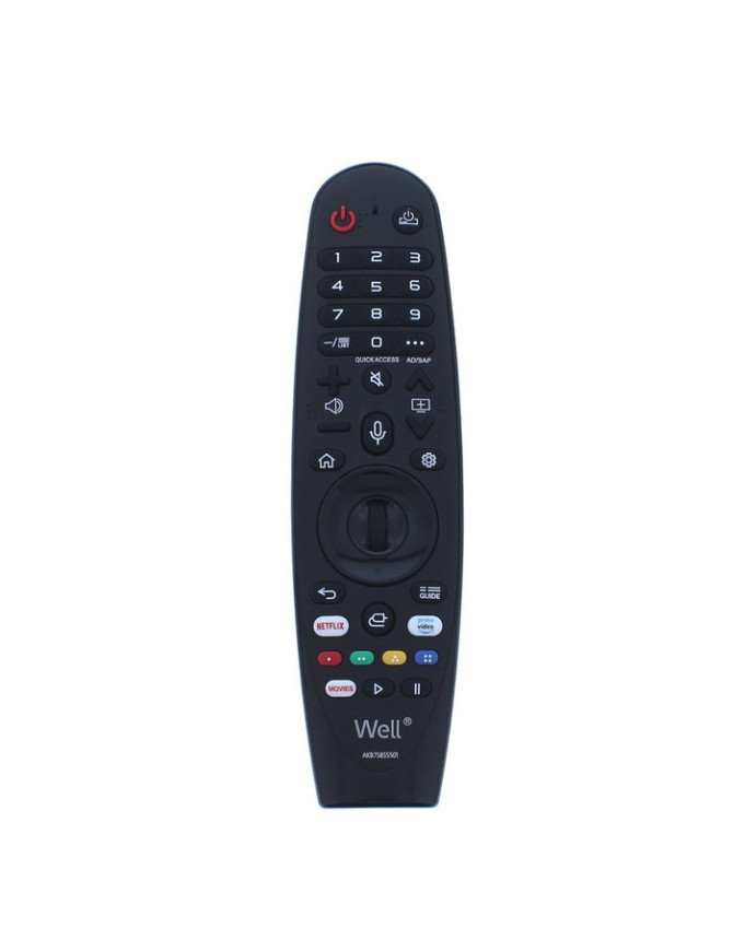Telecomanda universala pentru televizoare LG, Well RC-UNIV-LG01-WL