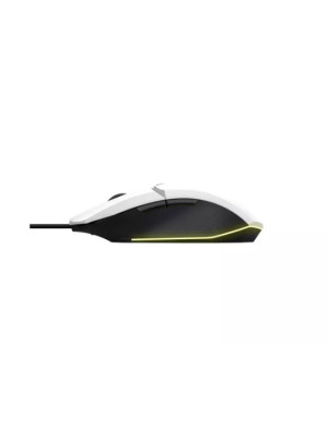 Mouse gaming cu fir TRUST GXT109W Felox 6400 DPI optic USB alb