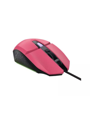 Mouse gaming cu fir TRUST GXT109P Felox 6400 DPI, optic, USB, roz