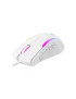 Mouse gaming cu fir HAVIT MS1033, 8000 dpi, USB, RGB, White