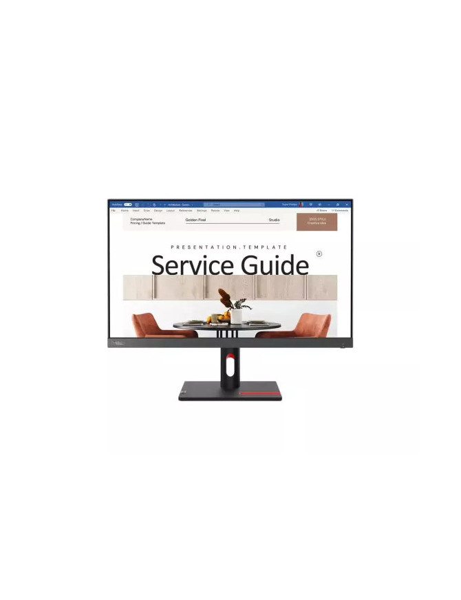 Monitor LED LENOVO ThinkVision S24i-30, 23.8", Full HD, 4 ms, 100 Hz, Black