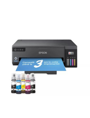 Imprimanta Inkjet CISS Epson EcoTank L11050 C11CK39402, A3, Color, USB, Wireless, Negru