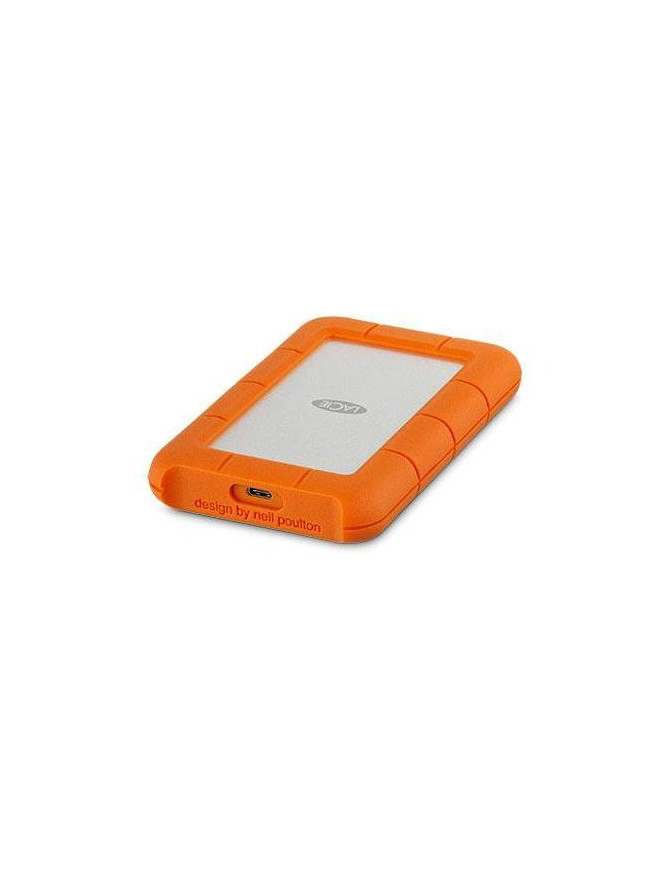 HDD Extern LACIE STFR4000800, 4TB, USB-C, Silver/Orange
