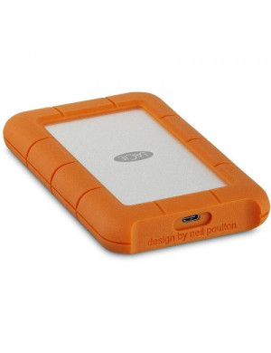 HDD Extern LACIE STFR2000800, 2TB, USB-C, Silver/Orange