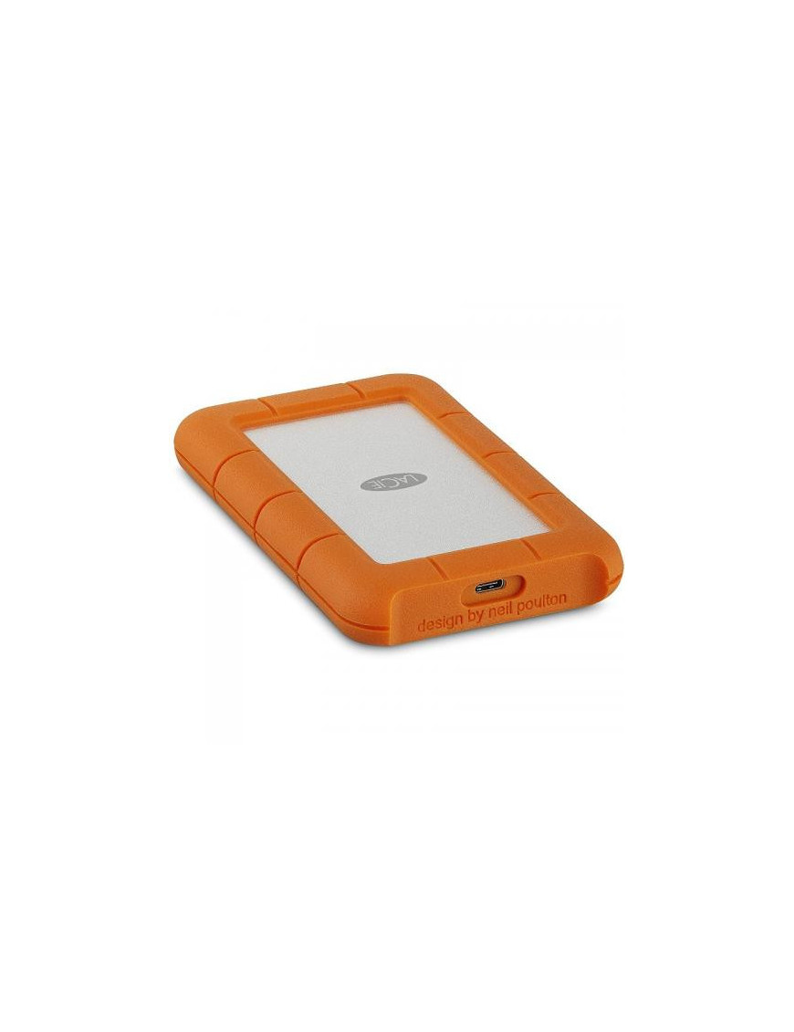 HDD Extern LACIE STFR2000800, 2TB, USB-C, Silver/Orange