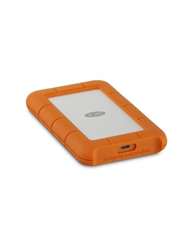 HDD Extern LACIE STFR2000800, 2TB, USB-C, Silver/Orange