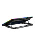 Cooler laptop HAVIT F2069, 16", 2 ventilatoare, RGB, Black