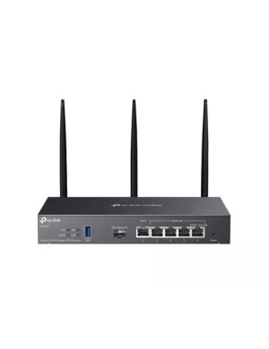 Router Wireless TP-LINK OMADA ER706W, AX3000 Dual Band (5 Ghz + 2.4 Ghz), 2402 Mbps + 574 Mbps