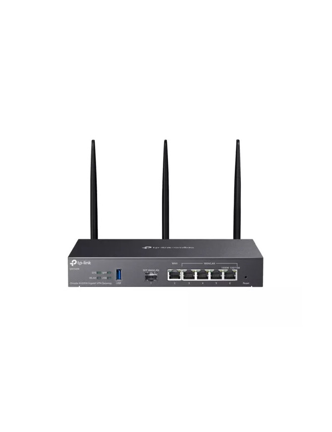 Router Wireless TP-LINK OMADA ER706W, AX3000 Dual Band (5 Ghz + 2.4 Ghz), 2402 Mbps + 574 Mbps