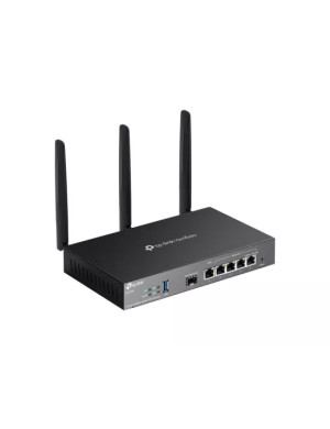 Router Wireless TP-LINK OMADA ER706W, AX3000 Dual Band (5 Ghz + 2.4 Ghz), 2402 Mbps + 574 Mbps