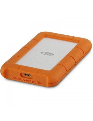 HDD Extern LACIE STFR2000800, 2TB, USB-C, Silver/Orange