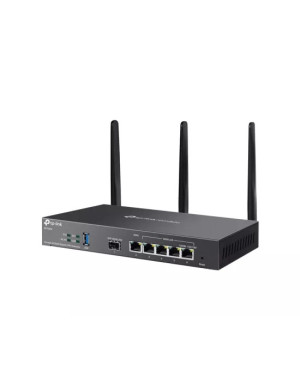 Router Wireless TP-LINK OMADA ER706W, AX3000 Dual Band (5 Ghz + 2.4 Ghz), 2402 Mbps + 574 Mbps