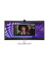 Monitor LED curbat DELL P3424WEB, 34" UWQHD, IPS, USB-C, 60Hz, 5 ms, Black/Silver