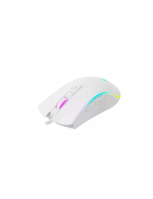 Mouse gaming cu fir HAVIT MS1034, 4800 DPI, RGB, White