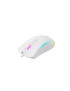 Mouse gaming cu fir HAVIT MS1034, 4800 DPI, RGB, White