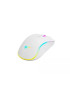 Mouse gaming cu fir HAVIT MS1034, 4800 DPI, RGB, White