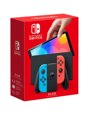 Consola NINTENDO Switch OLED (Neon Blue/ Red Joy - Con)