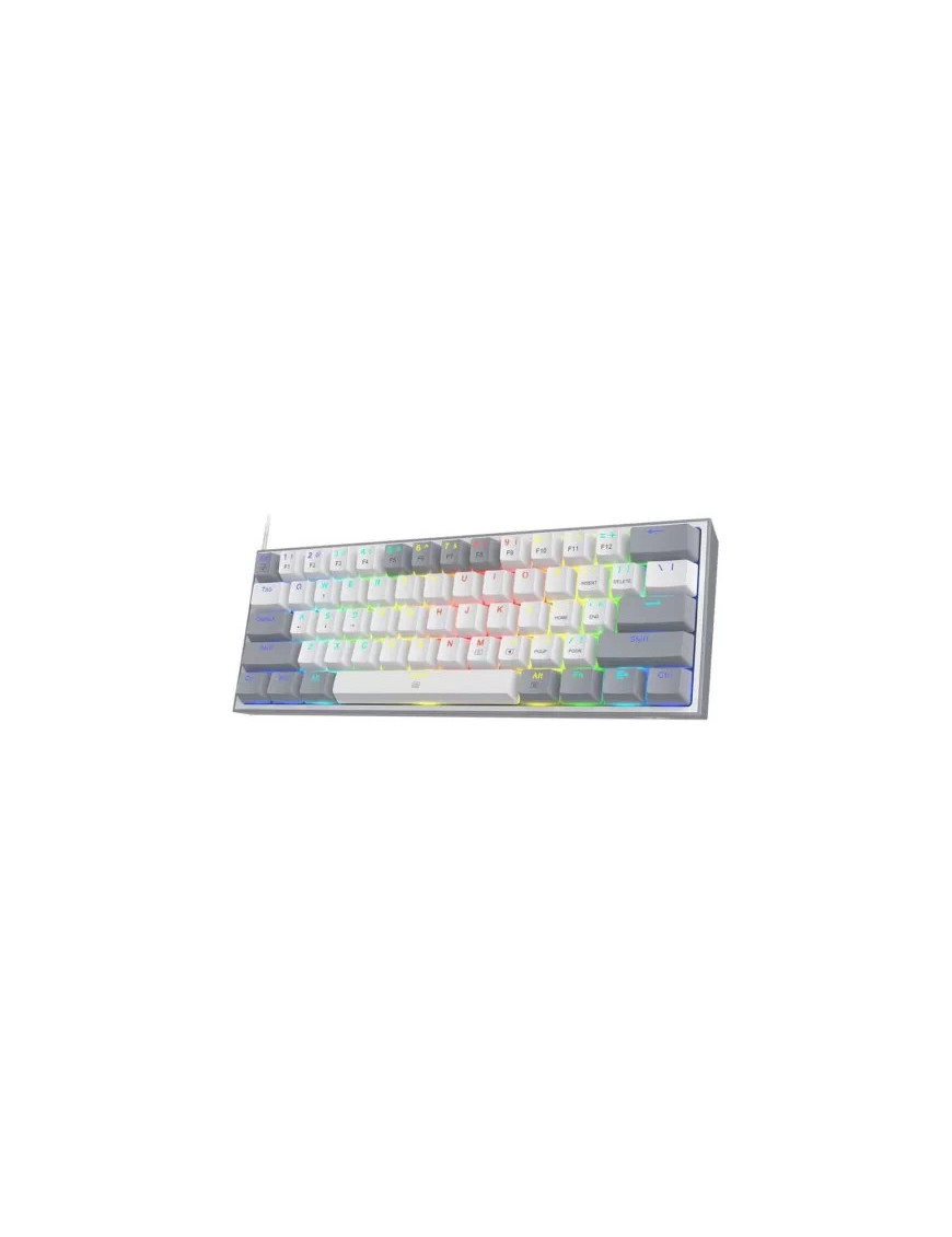 Tastatură mecanică wireless Redragon Fizz Pro K616-RGB-WG_RD, RGB, Red Switch, White-Grey