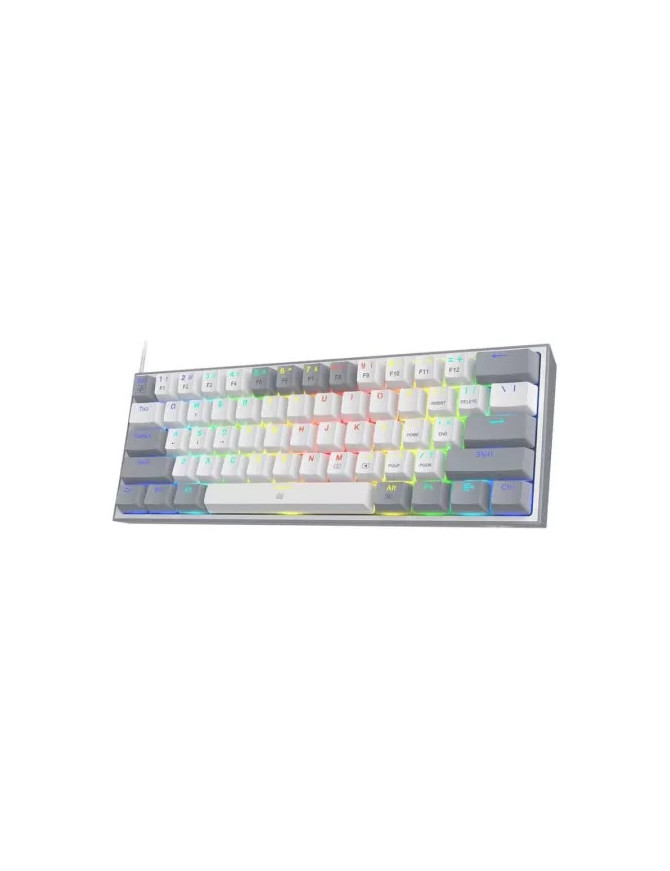 Tastatură mecanică wireless Redragon Fizz Pro K616-RGB-WG_RD, RGB, Red Switch, White-Grey