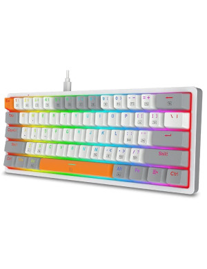 Tastatură mecanică Redragon K642WGO-RGB Akali – compactă, RGB, hot-swappable