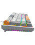 Tastatură mecanică Redragon K642WGO-RGB Akali – compactă, RGB, hot-swappable
