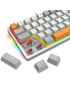 Tastatură mecanică Redragon K642WGO-RGB Akali – compactă, RGB, hot-swappable