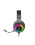 Căști gaming HAVIT H2042D-BK cu microfon și iluminare RGB, difuzoare 50mm, negru