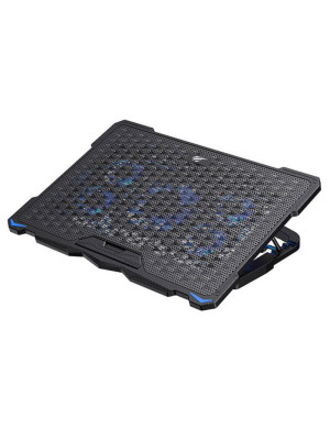 Cooler laptop HAVIT F2076, 17.3", 5 ventilatoare, Black