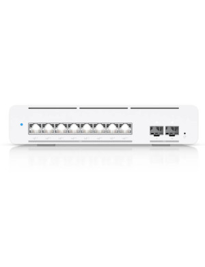 Switch UBIQUITI USW-PRO-8-POE-EU, Layer 3 UniFi, 1Gbps/10Gbps, 120W PoE++, Silver
