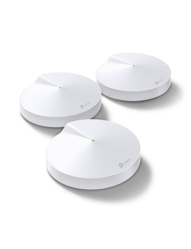 TP-Link Deco M5(3-pack) Bandă dublă (2.4 GHz/ 5 GHz) Wi-Fi 5 (802.11ac) Alb 2 Intern