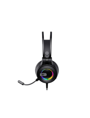 Casti gaming cu microfon HAVIT H2040D, RGB, Black